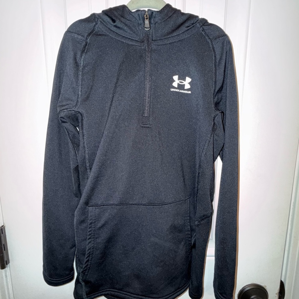 Under Armour Black Half-Zip Sweatshirt